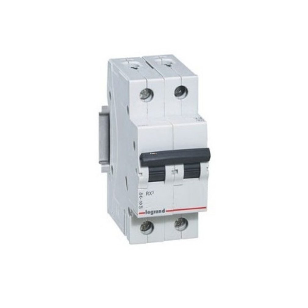Legrand mini-disjunctor 2P C 13A 6kA RX3 (419223)