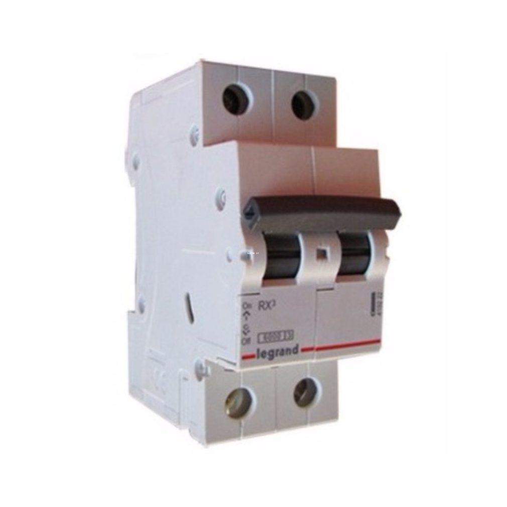 Legrand mini-disjunctor 2P C 25A 6kA RX3 (419226)
