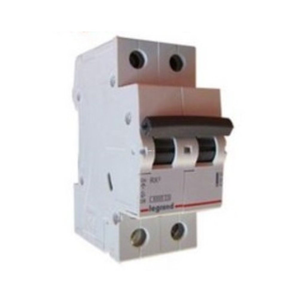 Întrerupător Legrand 2P B 25A 6kA RX3 (419160)