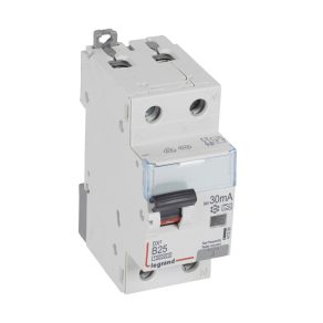   Întrerupător combinat Legrand DX3 1P+N B25 10000A / 10kA 30mA Tip A - 411290