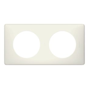 Cadru Legrand Céliane cu 2 prize, alb cretă - 66702