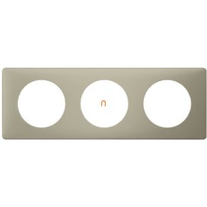 Cadru Legrand Céliane cu 3 prize, argilă - 66713