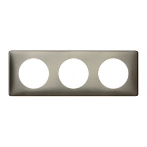 Cadru Legrand Céliane cu 3 prize, tungsten - 68973