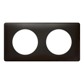 Cadru Legrand Céliane cu 2 prize, carbon - 68982