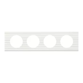 Legrand Céliane 4 rame, Corian alb - 69014