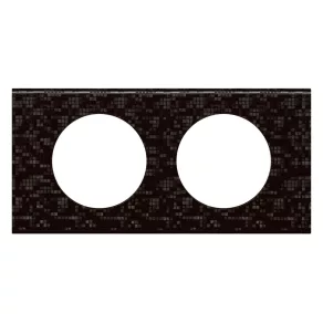 Cadru Legrand Céliane 2, piele Pixel - 69452