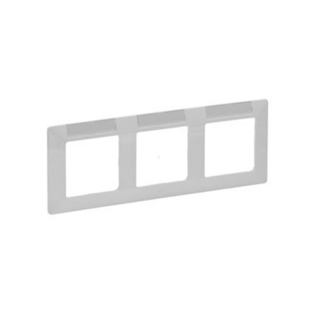 Legrand Valena Life cadru 3, alb-crom la alegere (754033)