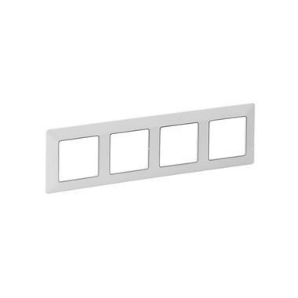 Legrand Valena Life cadru 4, alb-crom la alegere (754034)