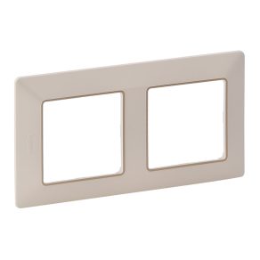 Cadru dublu Legrand Valena Life, ivoriu-auriu - 754062