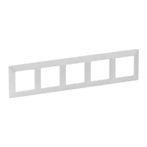 Cadru Legrand Valena Life 5, alb perlat - 754145