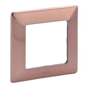 Cadru Legrand Valena Life 1, decor cupru - 754161