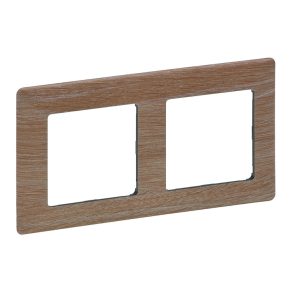 Cadru dublu Legrand Valena Life, decor bambus - 754182