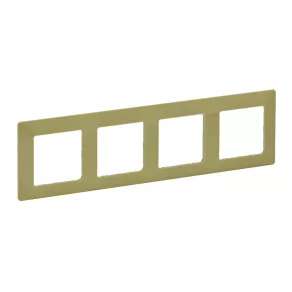 Cadru Legrand Valena Life cu 4 prize, verde lime - 754084