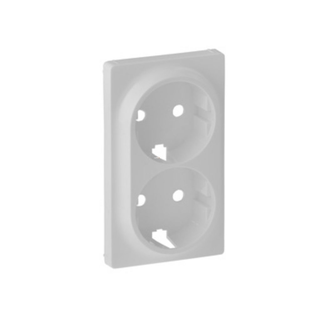 Legrand Valena Life 2x2P+F priză cu capac alb (754950)