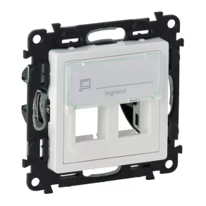 Adaptor dublu alb Legrand Valena Life - 755390
