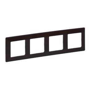 Cadru Legrand Valena Life 4, finisaj wenge - 754174