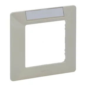   Cadru Legrand Valena Life 1, cu suport pentru etichetă, culoare fildeș - 754051