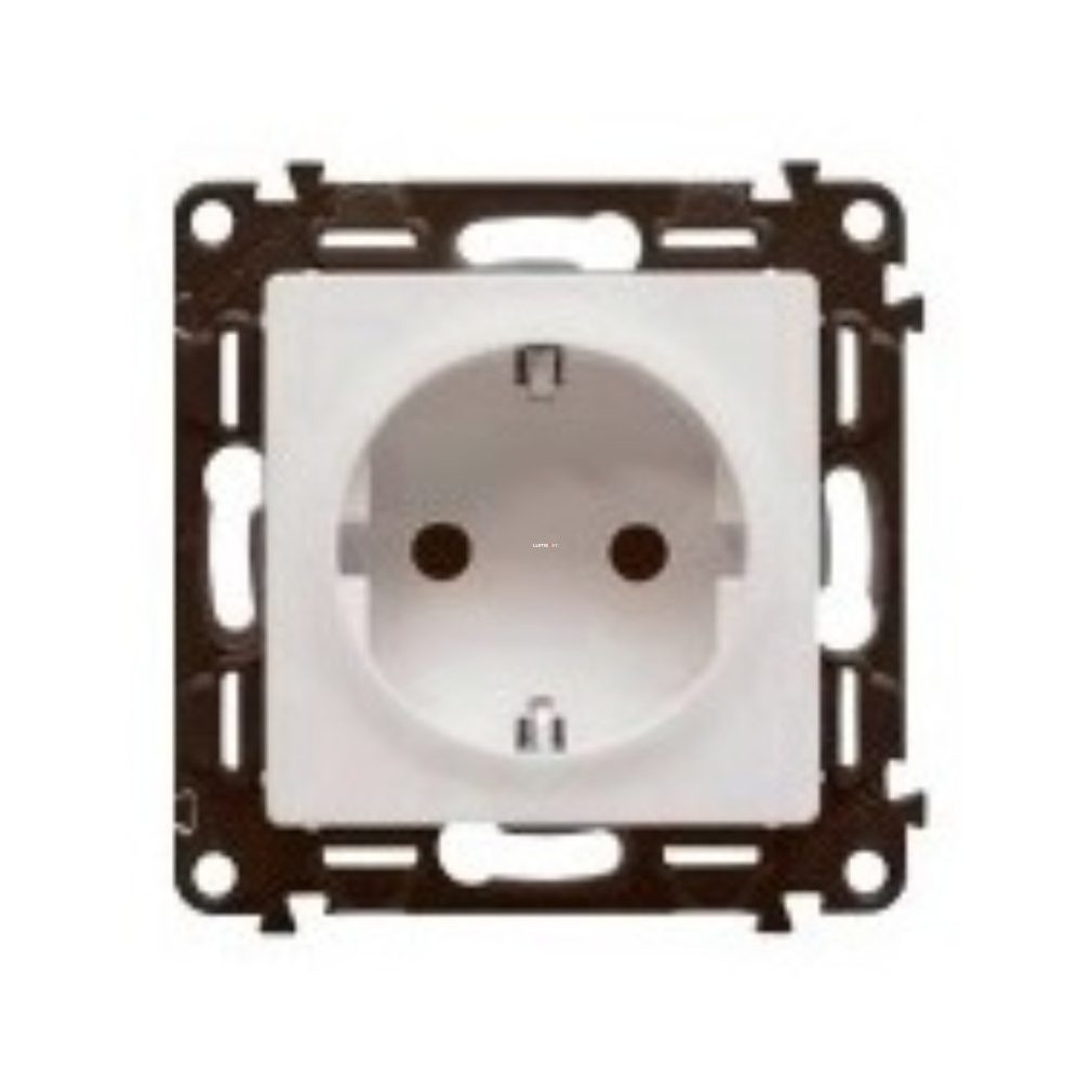Legrand Valena Life 2P+F priză, cu șuruburi, culoare fildeș (753225)
