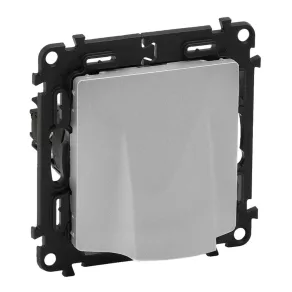   Priză Legrand Valena Life cu bloc terminal, aluminiu - 753333