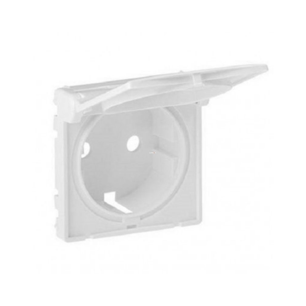Legrand Valena Life 2P+F capac pentru priză, cu capac basculant alb (754840)