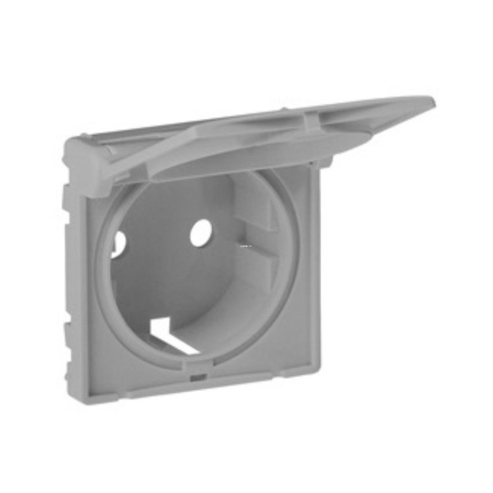 Legrand Valena Life 2P+F capac pentru priză, cu capac basculant din aluminiu (754842)
