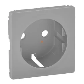   Capac pentru priză Legrand Valena Life 2P+F din aluminiu (pentru 753028) - 755252