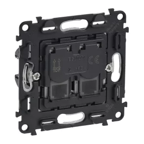 Mecanism priză Legrand Valena InMatic 2xRJ11 - 753039