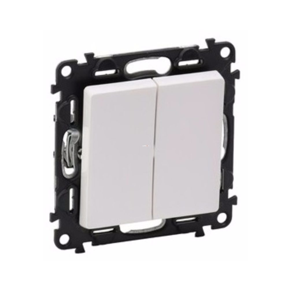 Legrand Valena Life 106+6 comutator dublu alb (752108)