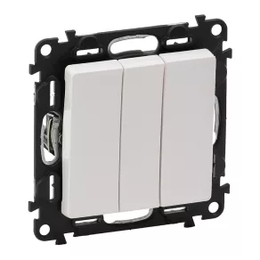   Întrerupător unipolar Legrand Valena Life 3 10 AX, alb - 752103