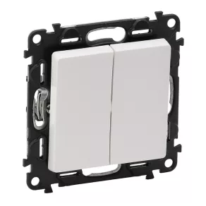   Comutator pentru candelabru Legrand Valena Life 10 AX alb - 752105