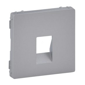   Capac pentru priză cu difuzor Legrand Valena Life, 2 prize, aluminiu - 755362