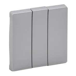 Legrand Valena Life 3-chei, aluminiu - 755032