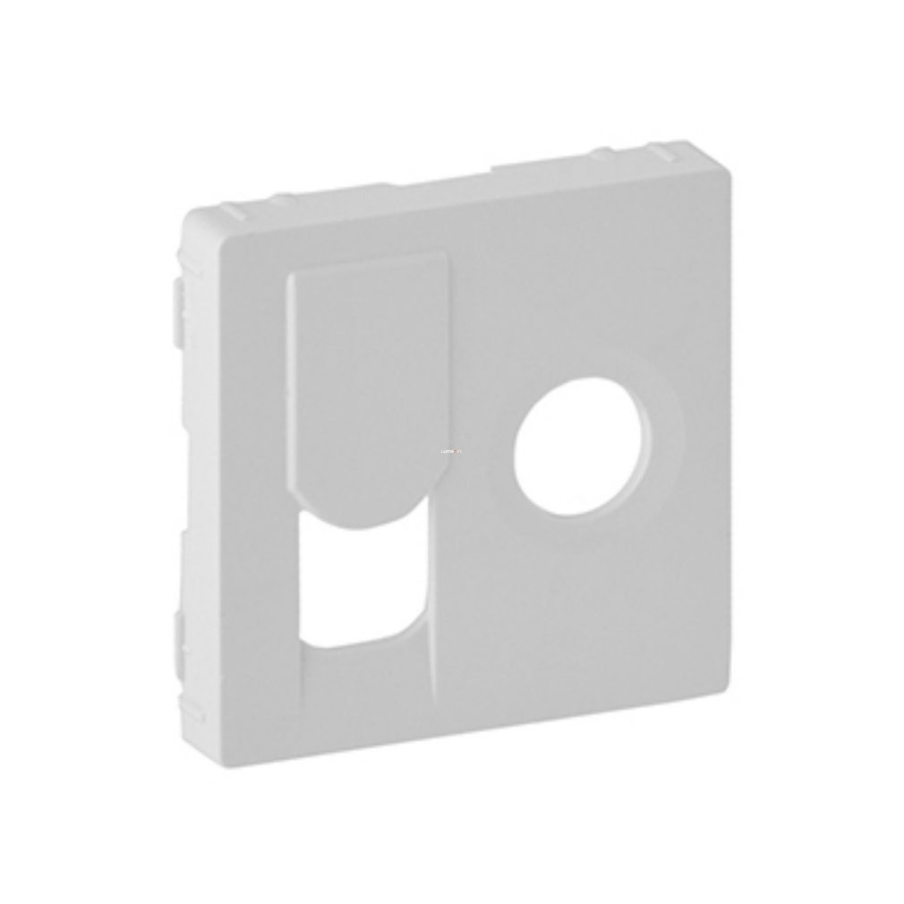 Legrand Valena Life TV+RJ45 UTP Cat6 pentru priză, carcasă albă (754830)