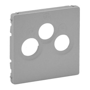   Capac pentru priză Legrand Valena Life TV-Radio-SAT, aluminiu - 754792