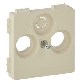   Capac pentru priză Legrand Valena Life TV-Radio-SAT (30 mm), culoare fildeș - 754801