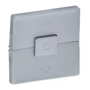   Capac pentru întrerupător și buton pentru rulouri Legrand Valena Life, aluminiu - 755142