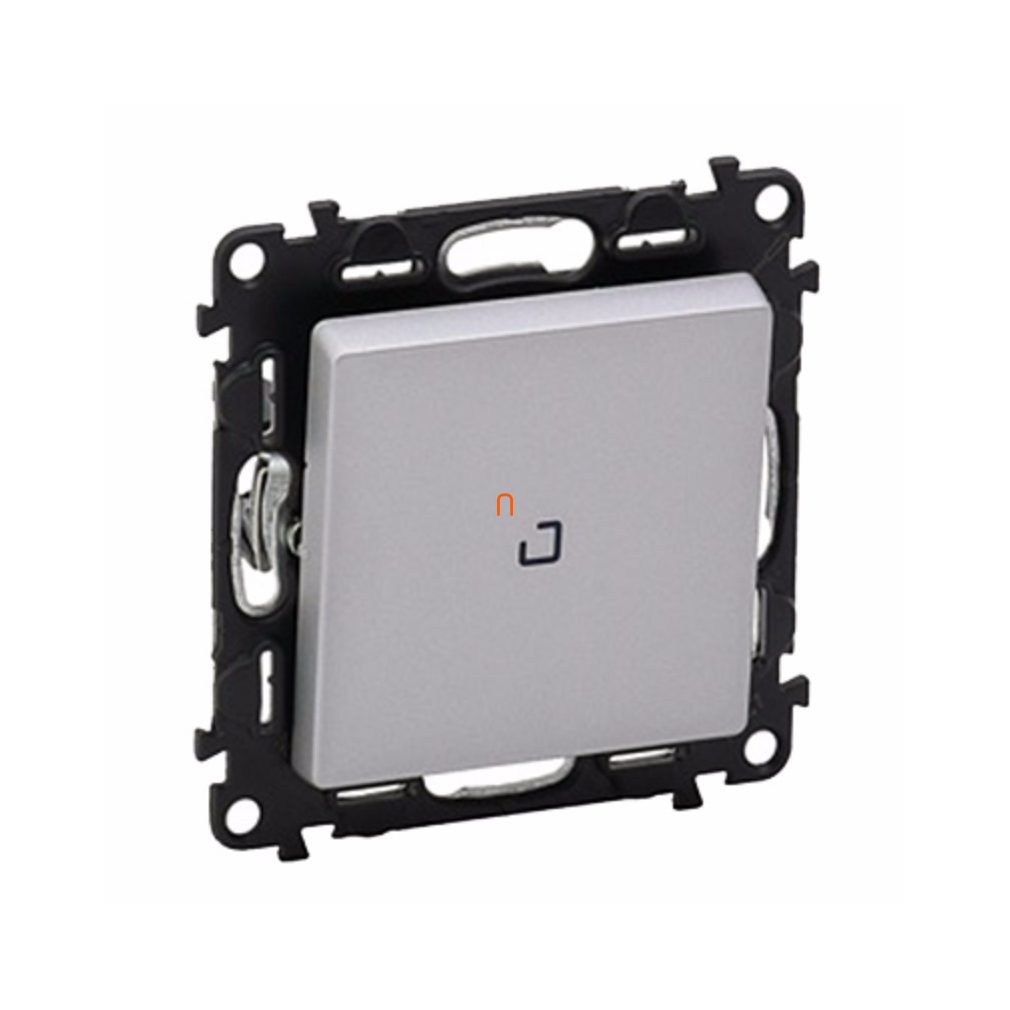 Legrand Valena Life 752310 101JF comutator unipolar cu indicator luminos din aluminiu