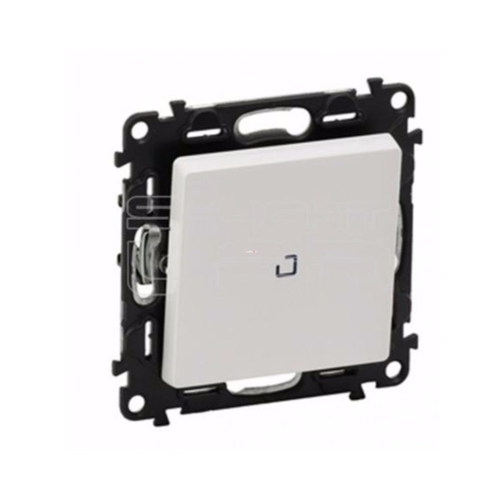 Legrand Valena Life 101JF comutator unipolar, cu indicator luminos alb (752110)