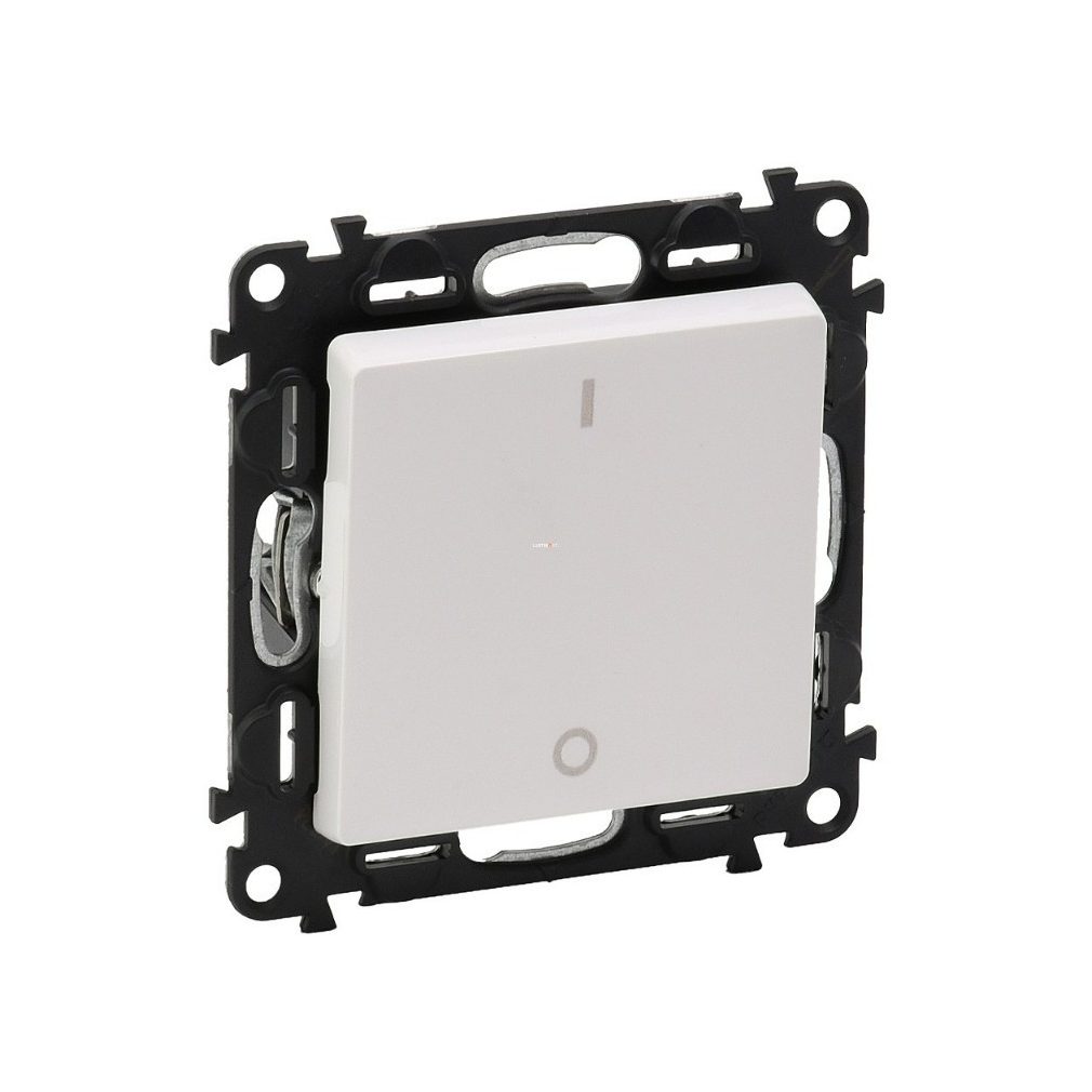 Legrand Valena Life 102 comutator bipolar din aluminiu (752302)