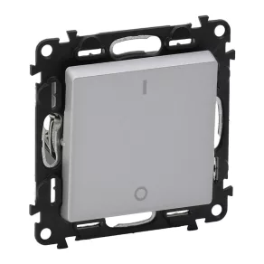   Întrerupător bipolar Legrand Valena Life 10 A aluminiu - 752302