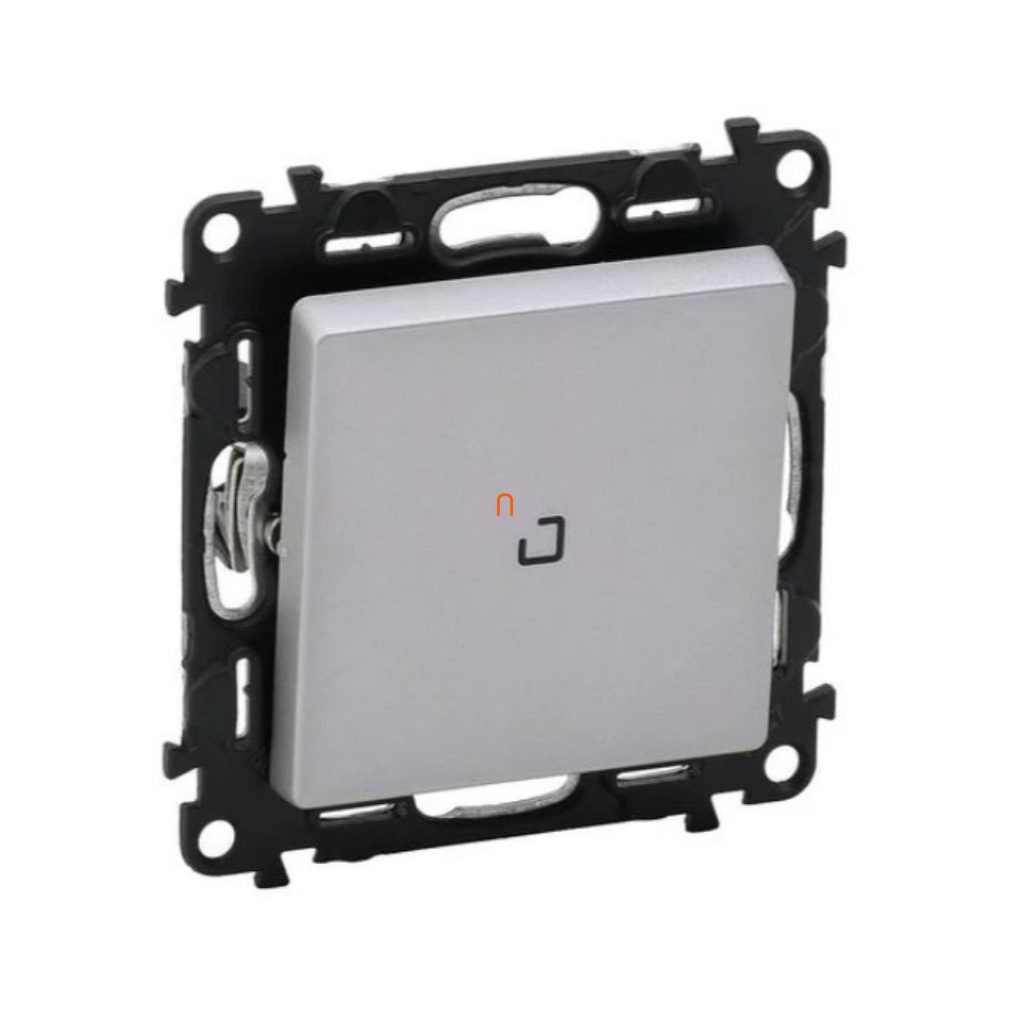 Legrand Valena Life 752304 101EF comutator unipolar cu indicator luminos din aluminiu