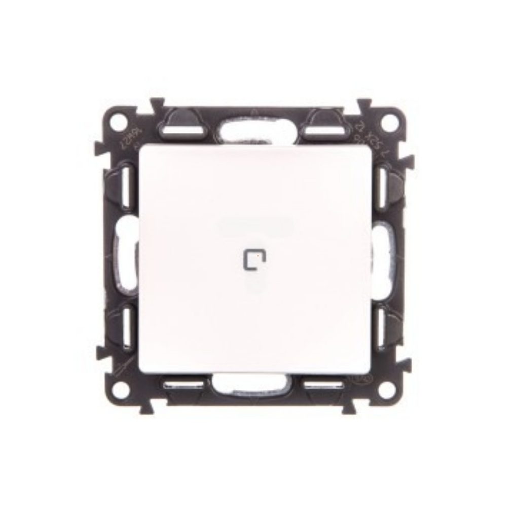 Legrand Valena Life comutator cu contact, cu indicator luminos alb (752112)