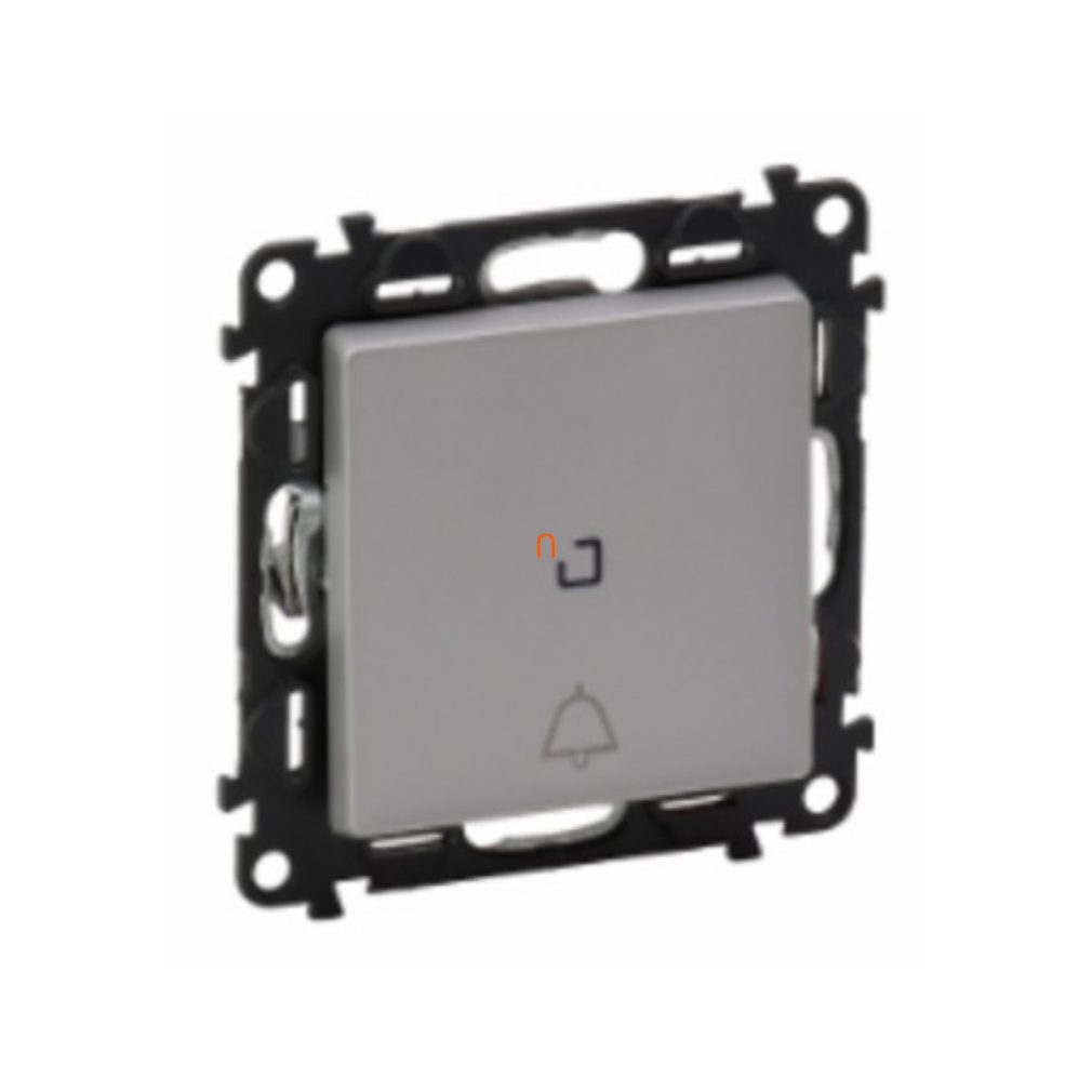 Legrand Valena Life 752316 comutator cu contact, sonerie, indicator luminos, aluminiu