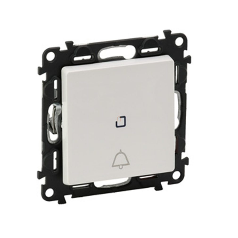 Valena Life 752176 cu contact de protecție IP44 cu sonerie, lumină de semnalizare albă Legrand