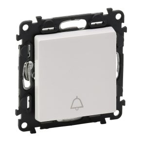   Buton de comutare Legrand Valena Life cu semnal sonor, alb - 752115
