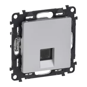 Priză Legrand Valena Life 1xRJ11 din aluminiu - 753338