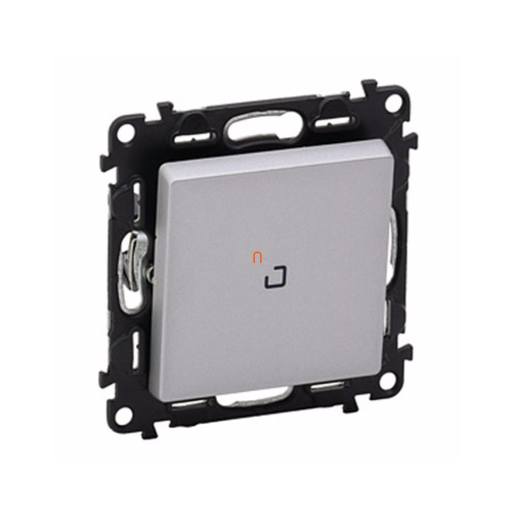 Legrand Valena Life 752326 106JF comutator cu indicator luminos din aluminiu