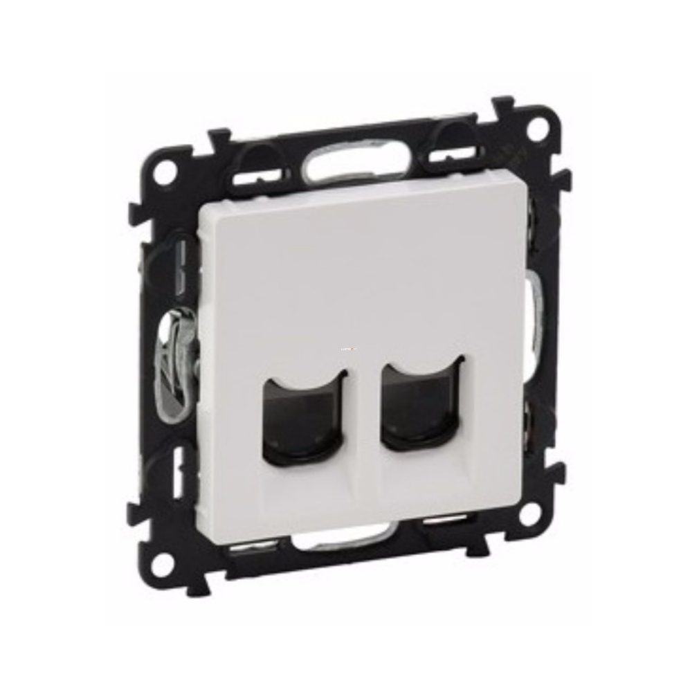 Legrand Valena Life 2xRJ45 UTP Cat5e priză albă (753141)