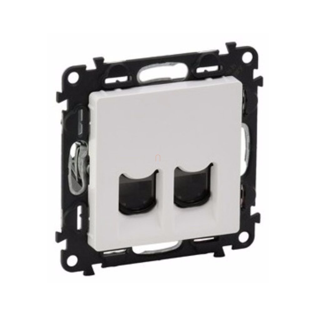 Legrand Valena Life 753143 2xRJ45 UTP Cat6 aljzat fehér