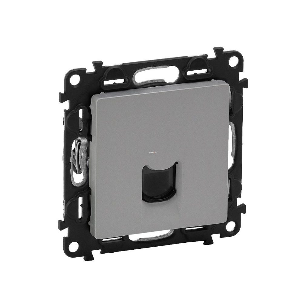 Legrand Valena Life 1xRJ45 UTP Cat5e priză din aluminiu (753340)